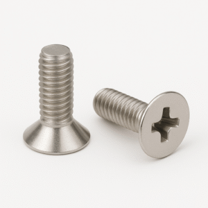 Flat Head Phillips Screws – Stainless Steel M2.6 x 10mm (100-Pack)