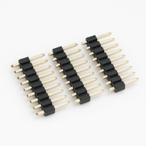 2x10 Male Pin Header – Straight, 2.54mm Pitch (100-Pack)