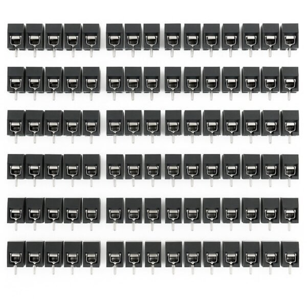 2-Pin Screw Terminal Blocks – 5.08mm Pitch, PCB Mount (92-Pack)