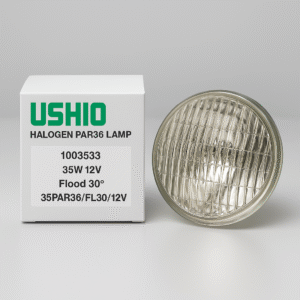 Ushio 35W 12V PAR36 Flood Lamp – FL30° Beam