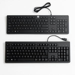 Used USB Wired Keyboards – Mixed Brands (Lot of 26 Units)