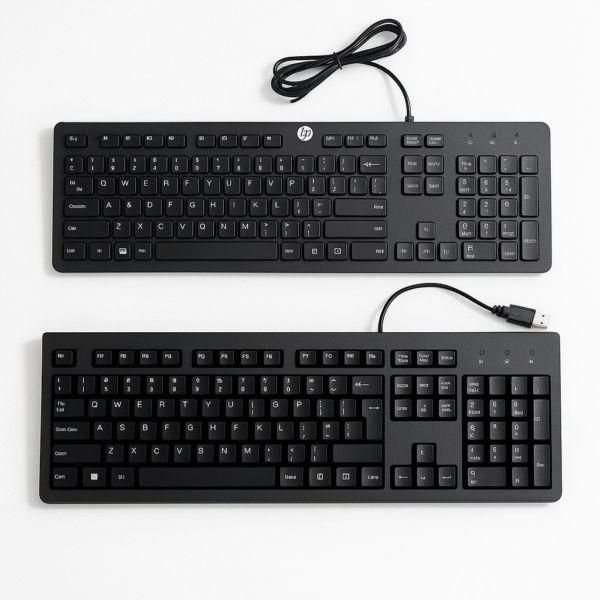Used USB Wired Keyboards – Mixed Brands (Lot of 26 Units)