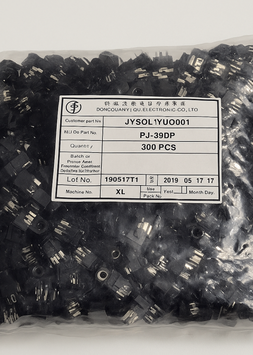 DC Power Jack Connector PJ-350P – Lot of 2,136 pcs (7 Bags)