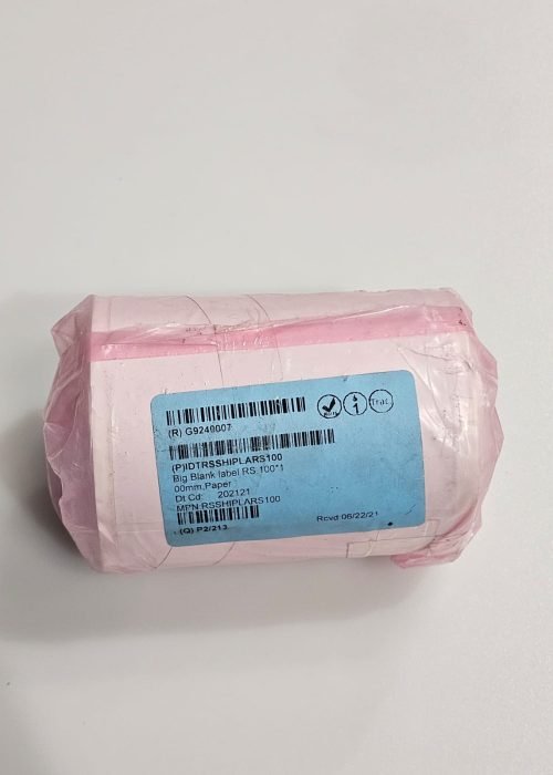 Blank Shipping Labels Roll – 100 pcs, 100mm (Paper, RSSHIPLARS100)