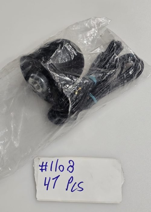 12V Car Power Adapter Plug with Cable – Lot of 47 pcs (New, Bulk)