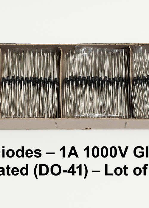 Axial Diodes – 1A 1000V Glass Passivated (DO-41) – Lot of 4,000 pcs