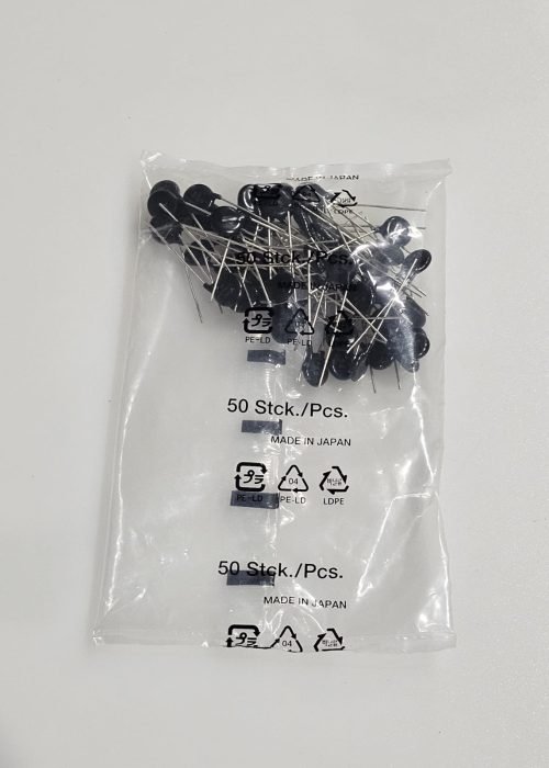 Black Disc Varistors – Made in Japan (Lot of 2050 pcs, 41 Bags of 50 Each)